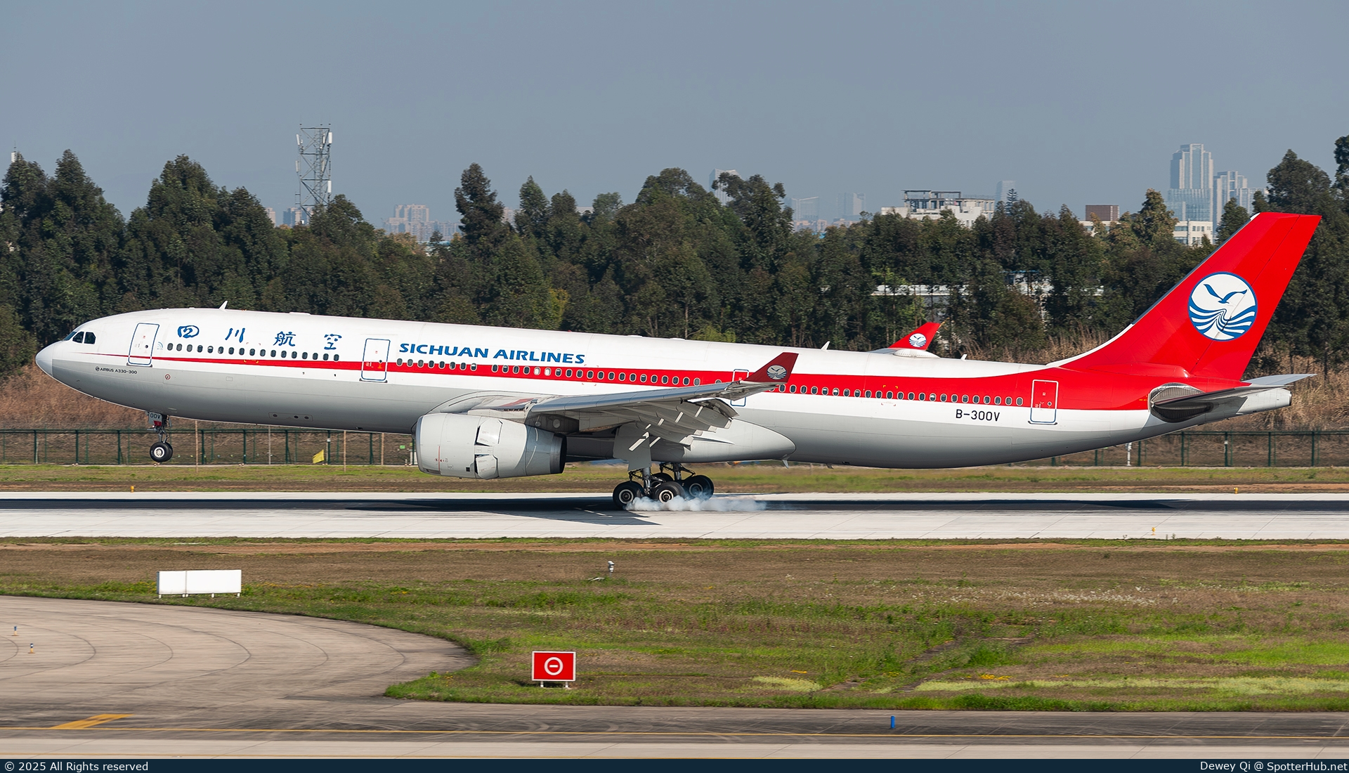 Photo of B-300V - Airbus A330-343 operated by Sichuan Airlines