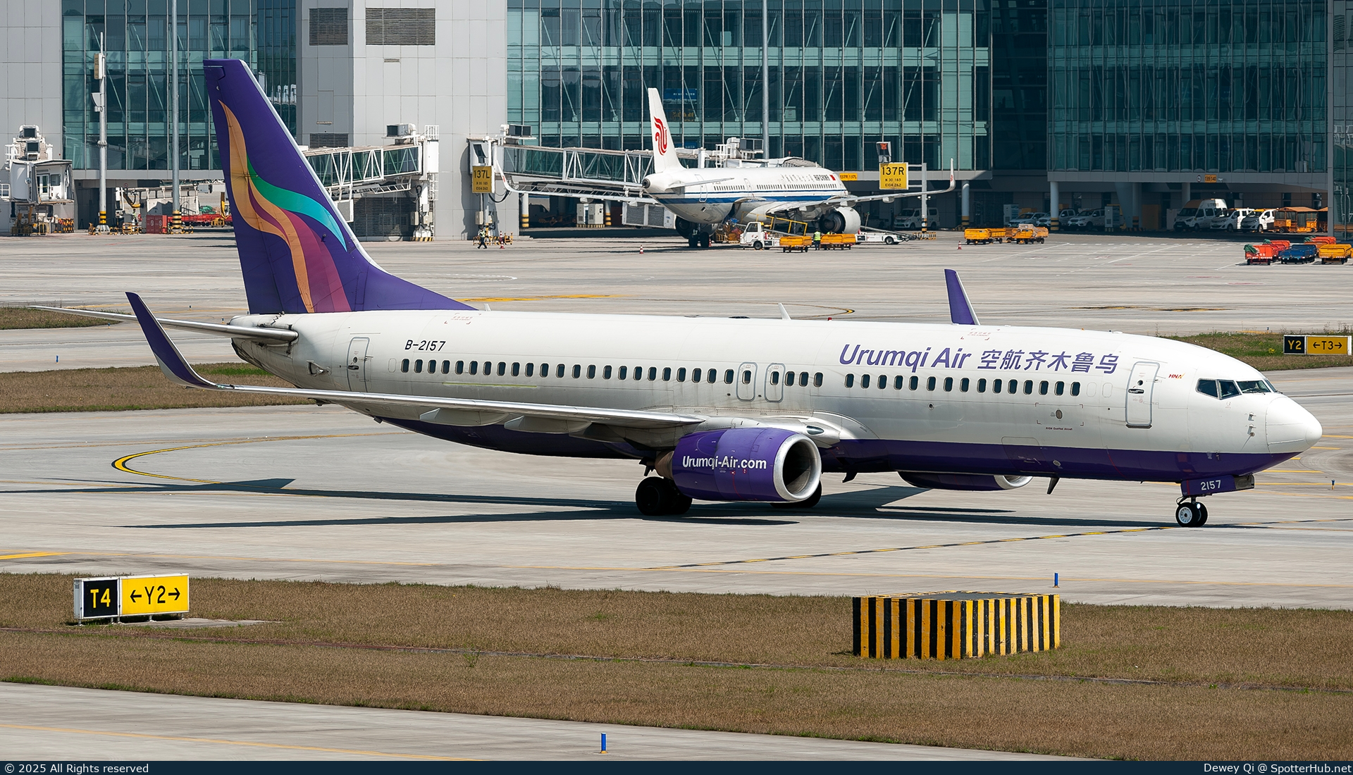 Photo of B-2157 - Boeing 737-84P operated by Urumqi Air