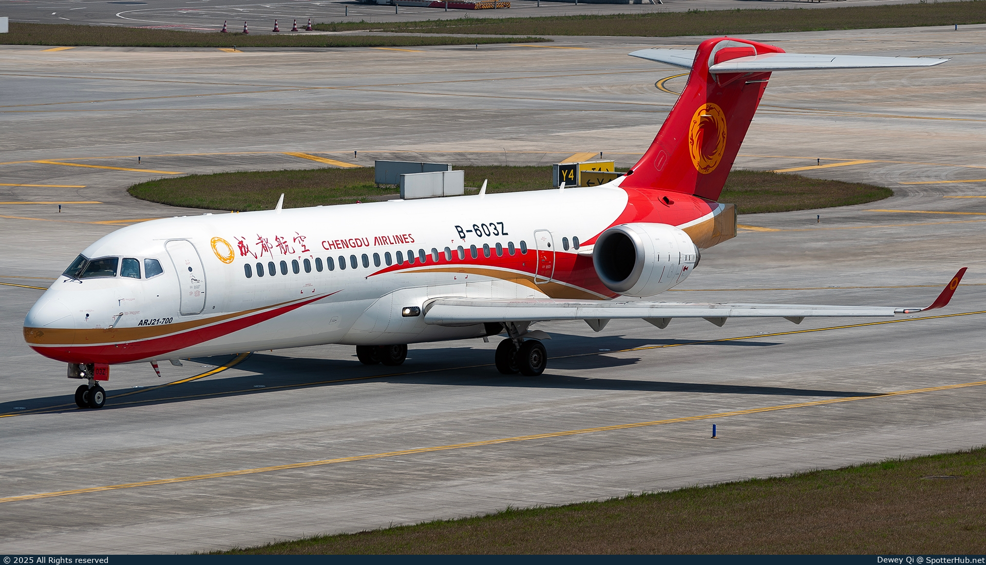 Photo of B-603Z - COMAC C909 operated by Chengdu Airlines