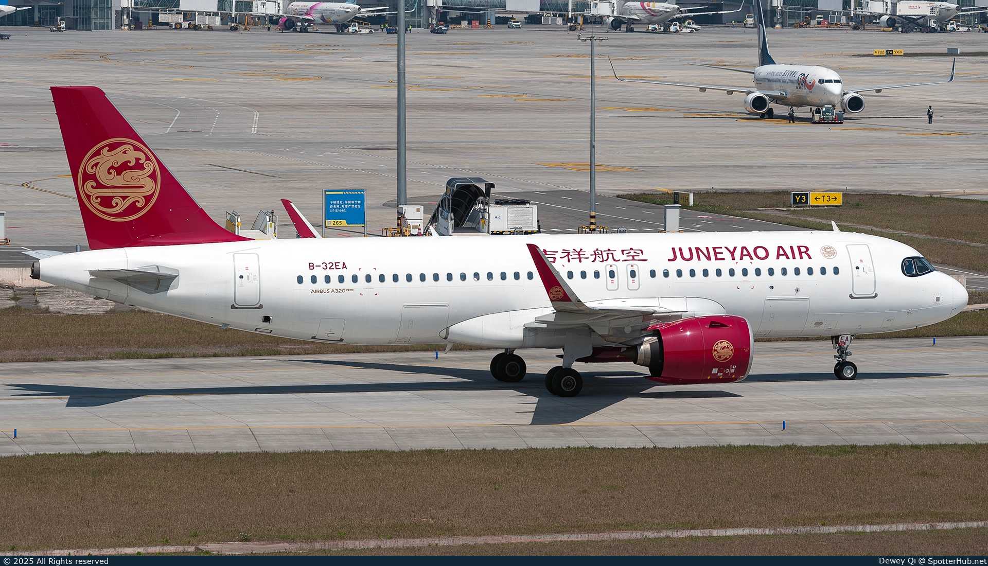 Photo of B-32EA - Airbus A320-271N operated by Juneyao Air