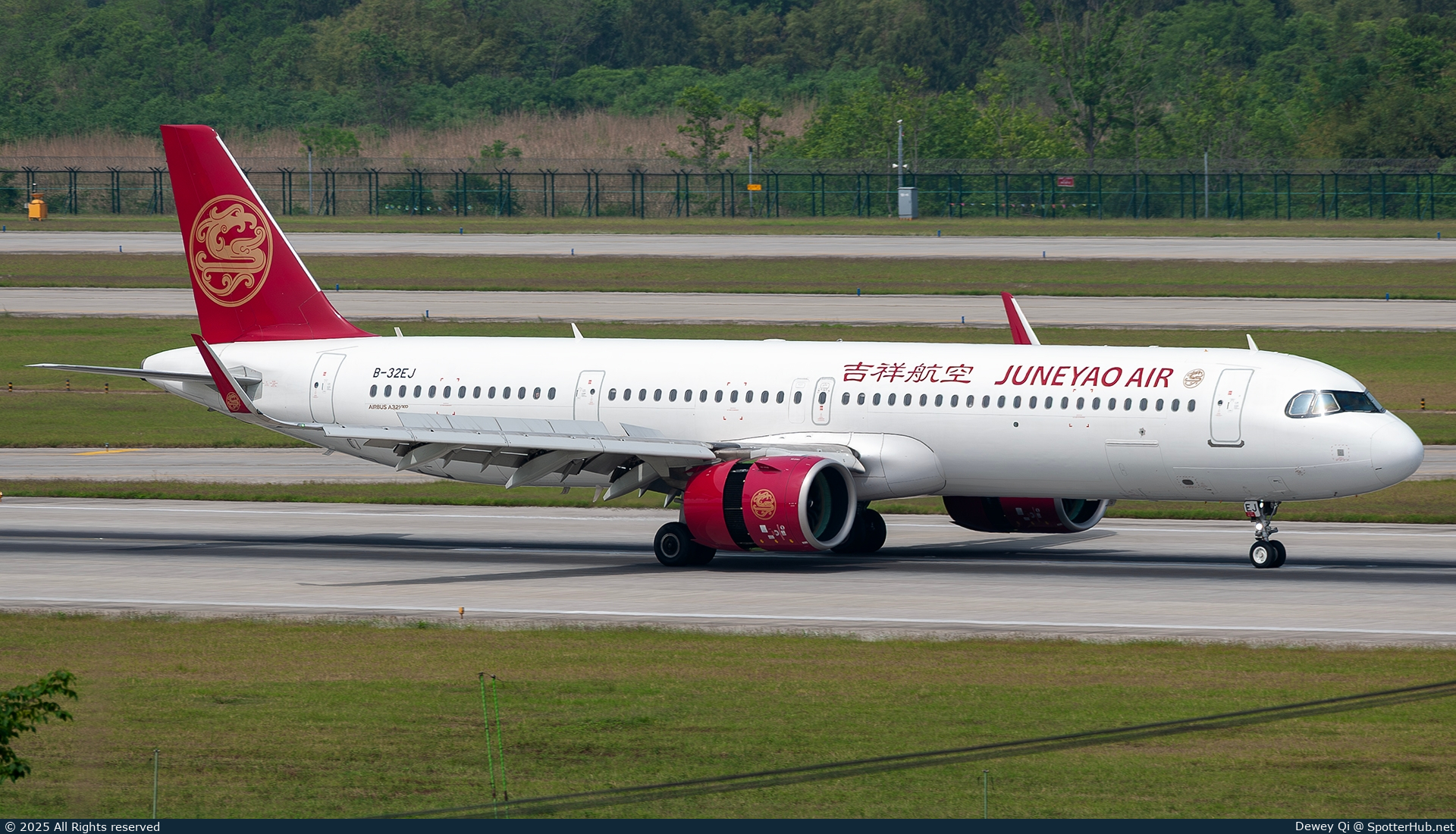 Photo of B-32EJ - Airbus A321-271NX operated by Juneyao Air