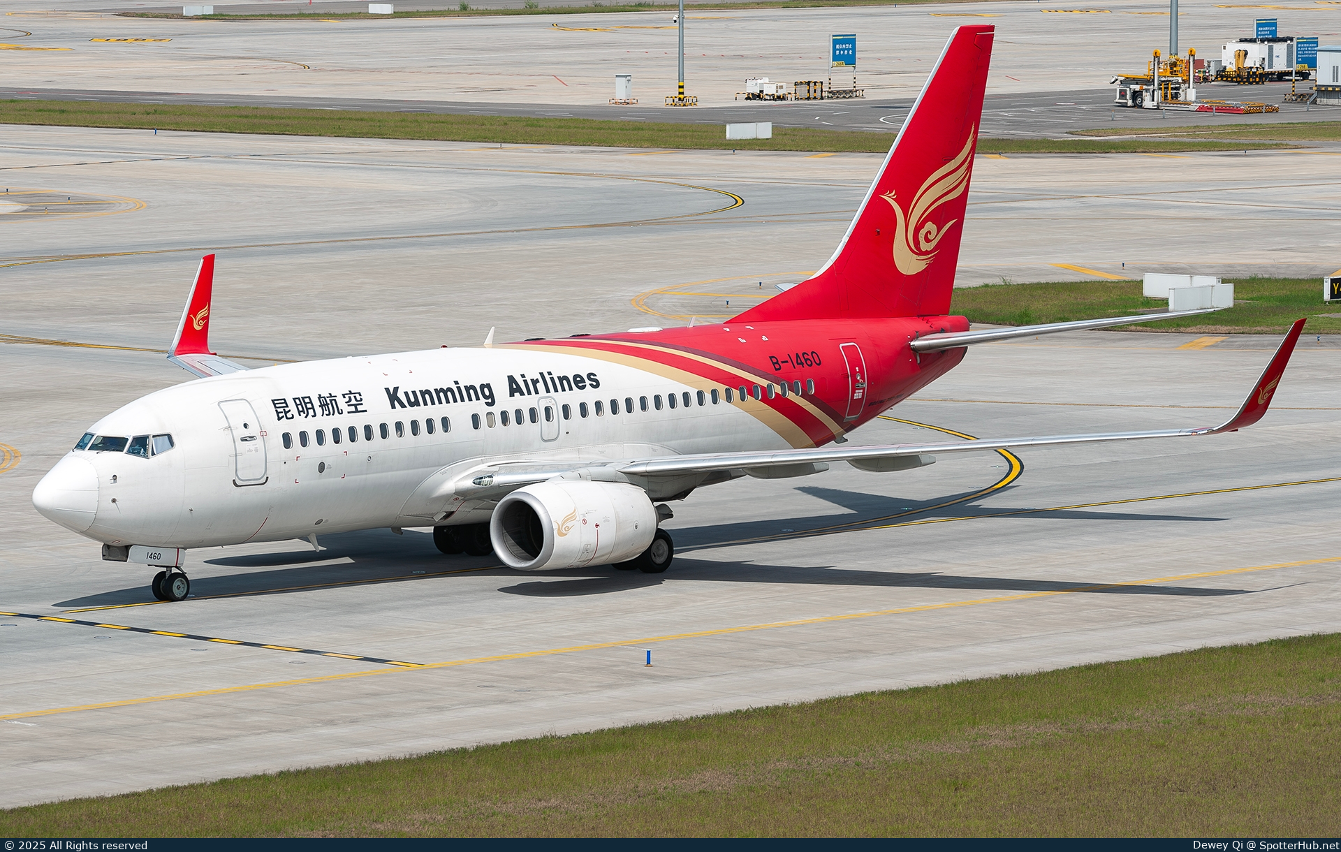 Photo of B-1460 - Boeing 737-7LY operated by Kunming Airlines