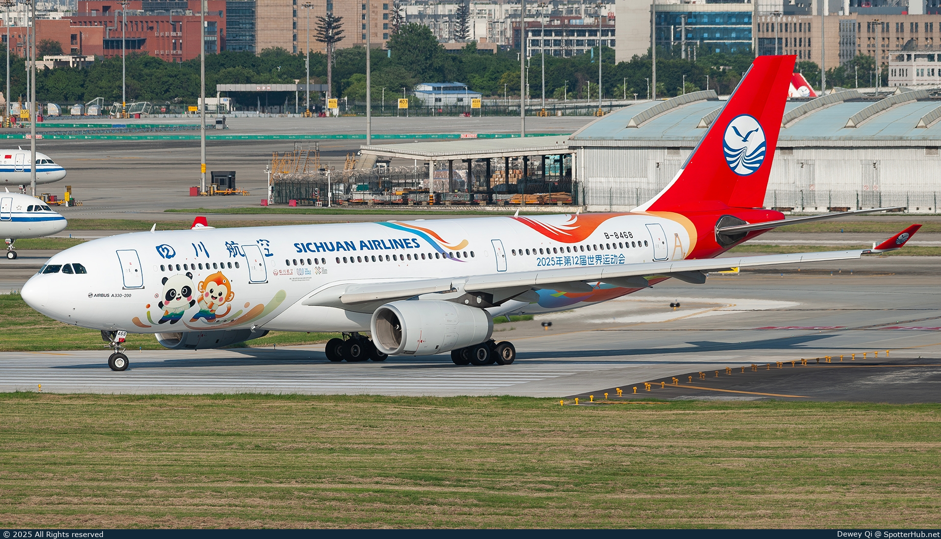 Photo of B-8468 - Airbus A330-243 operated by Sichuan Airlines
