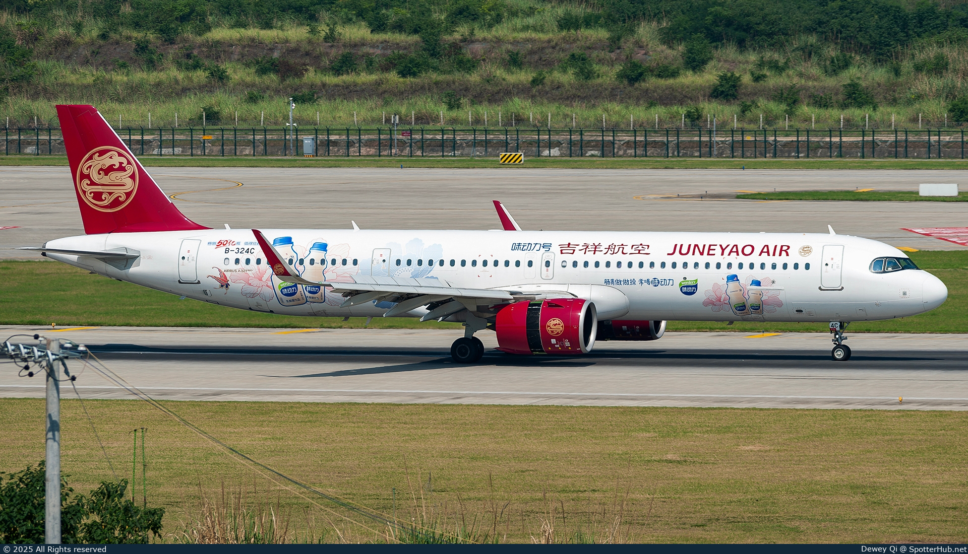 Photo of B-324C - Airbus A321-271NX operated by Juneyao Air