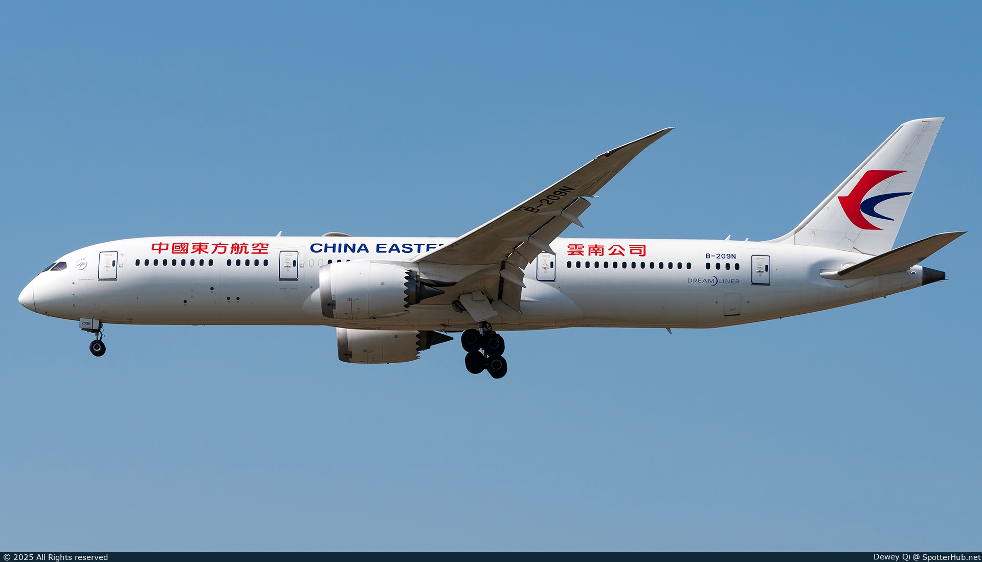 Photo of B-209N - Boeing 787-9 Dreamliner operated by China Eastern Airlines