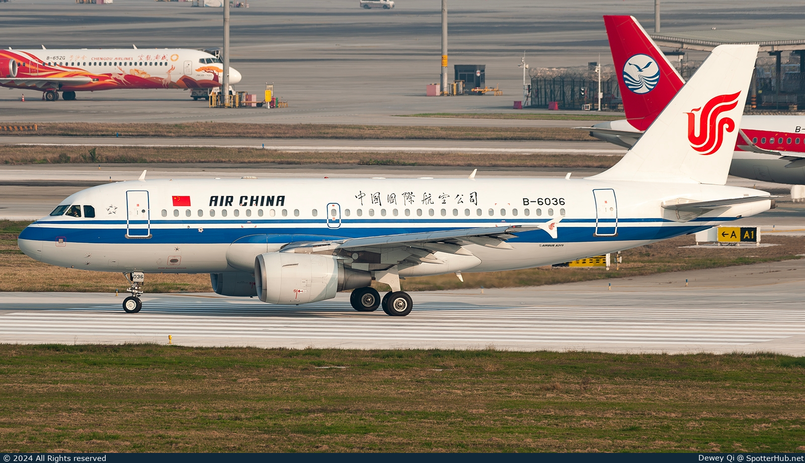 Photo of B-6036 - Airbus A319-115 operated by Air China