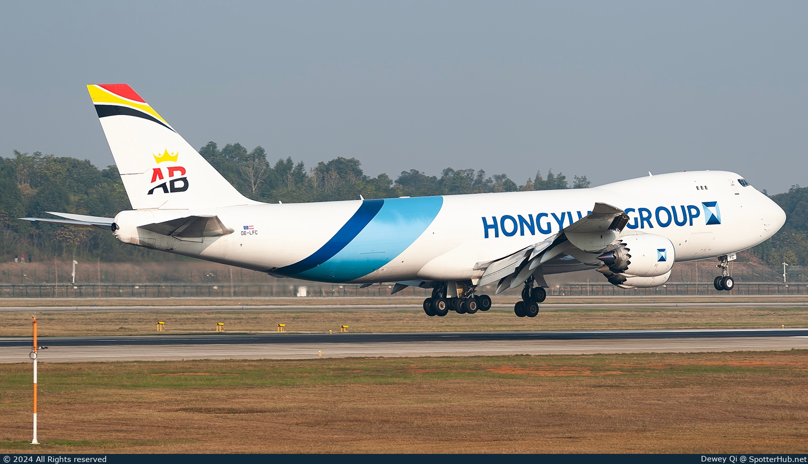 Photo of OE-LFC - Boeing 747-87UF operated by Hongyuan Group (opb Air Belgium)