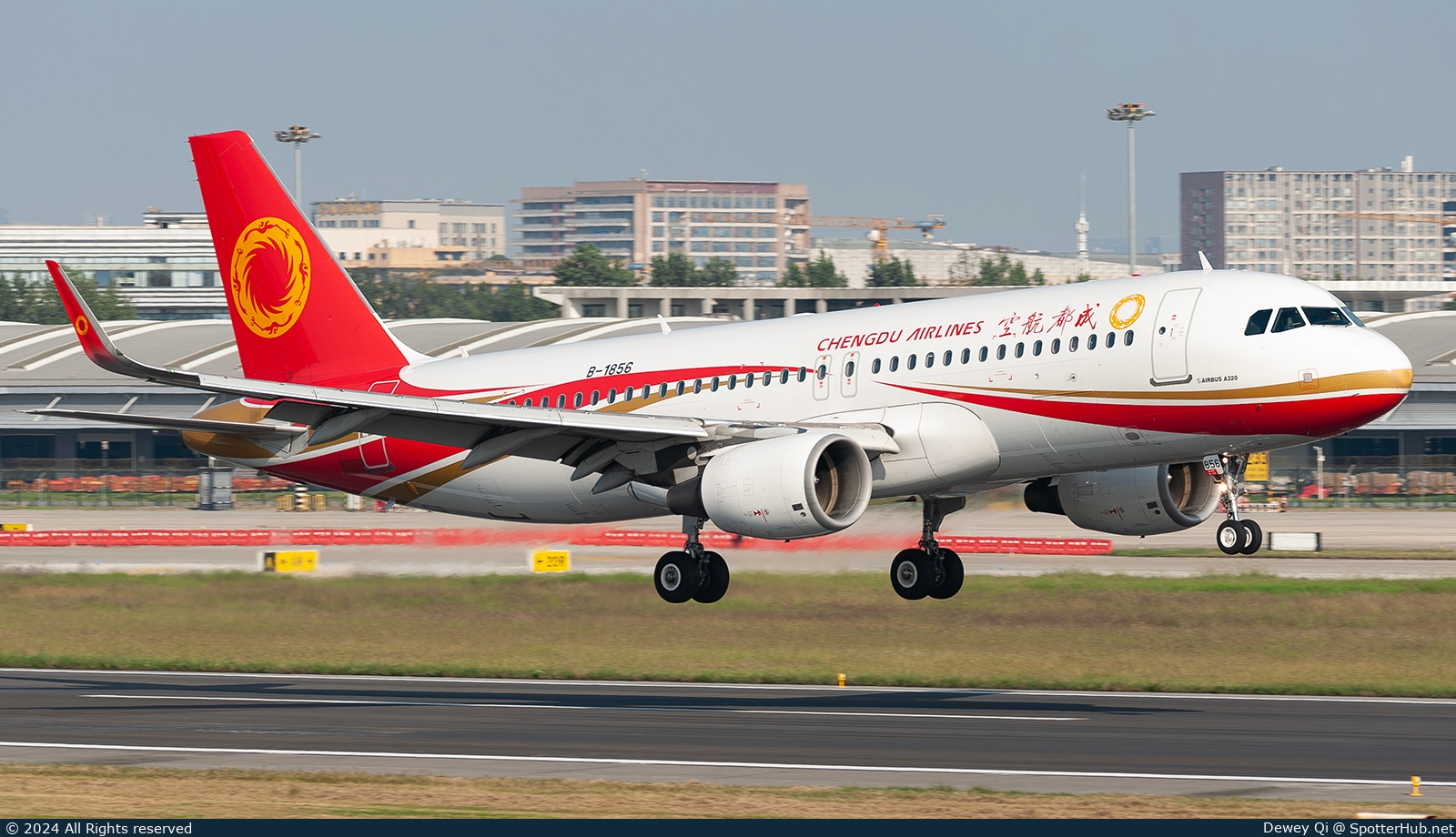 Photo of B-1856 - Airbus A320-214 operated by Chengdu Airlines