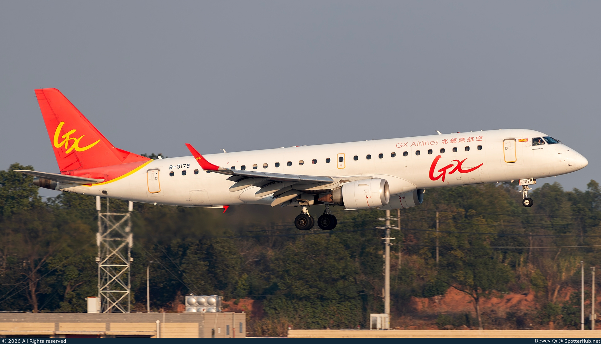 Photo of B-3179 - Embraer ERJ-190LR operated by GX Airlines