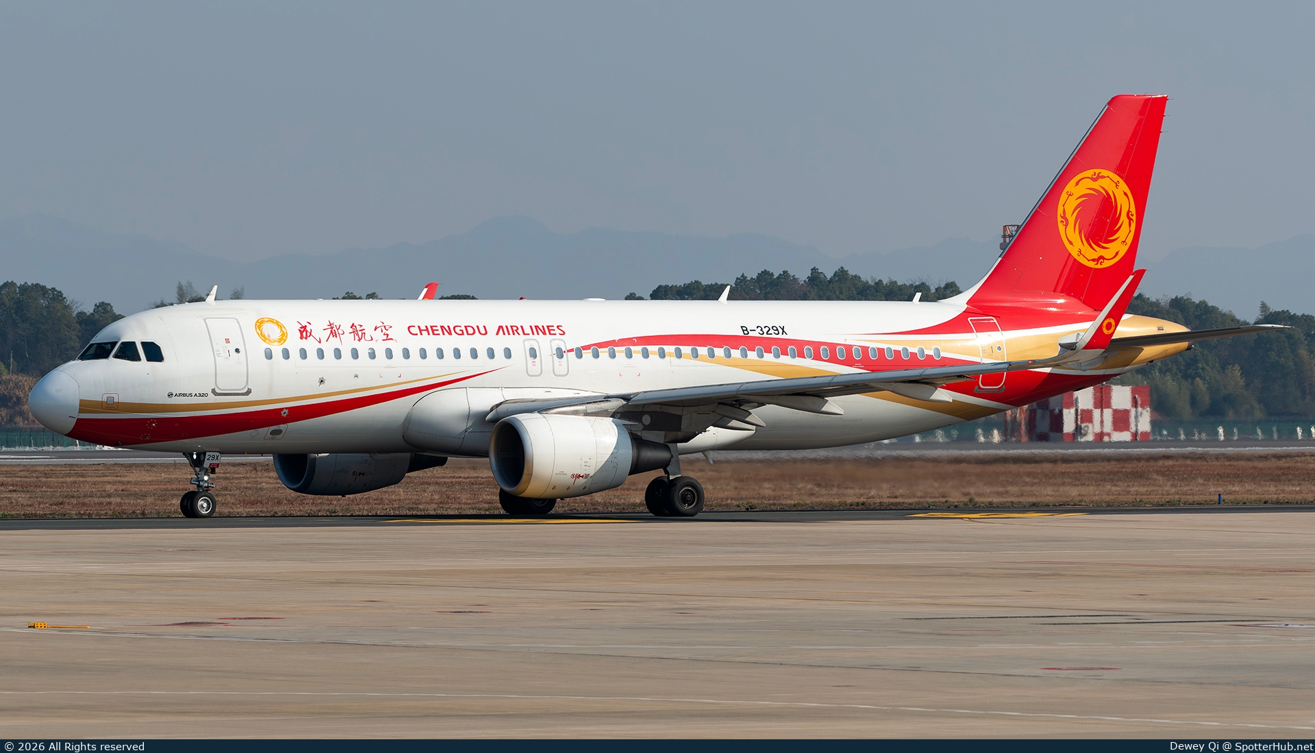 Photo of B-329X - Airbus A320-214 operated by Chengdu Airlines