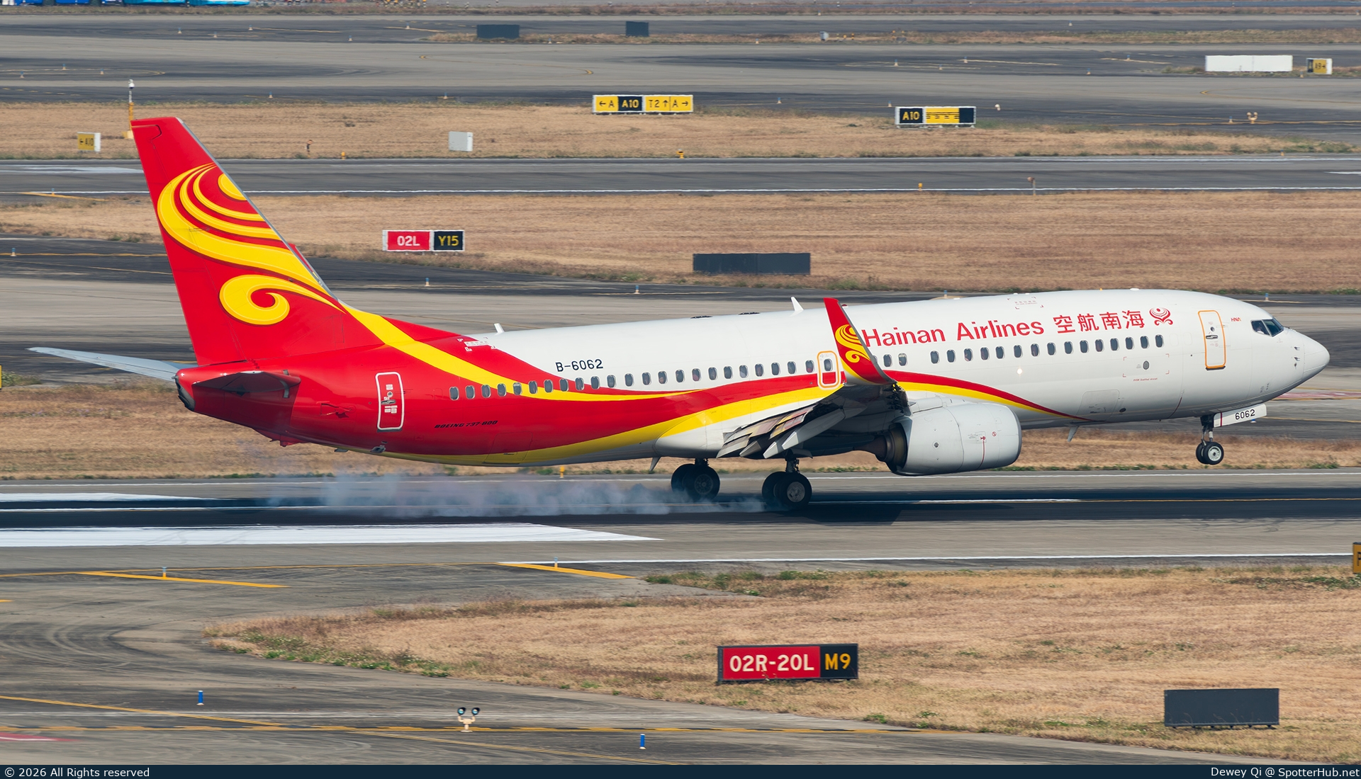 Photo of B-6062 - Boeing 737-84P operated by Hainan Airlines