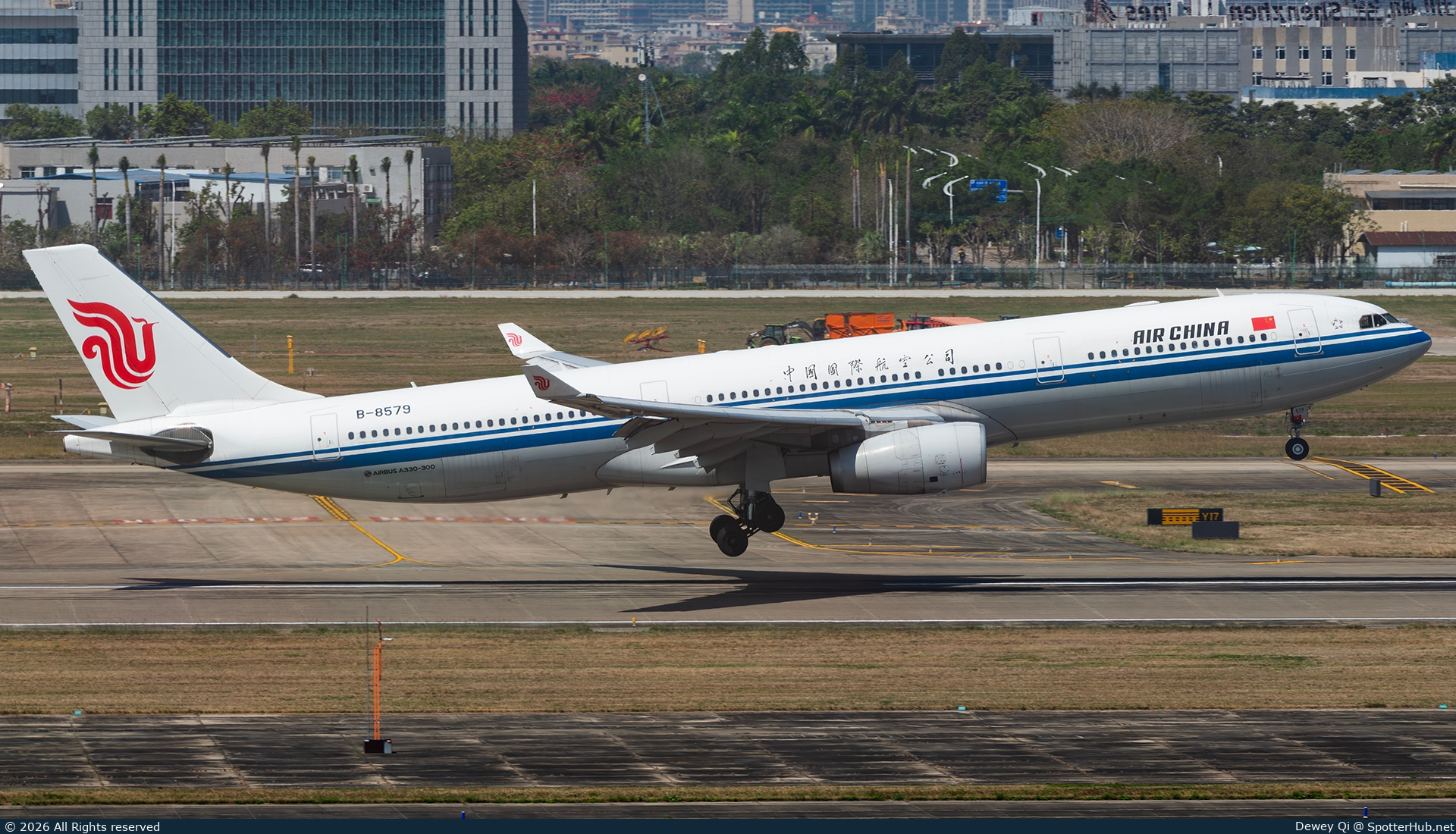 Photo of B-8579 - Airbus A330-343 operated by Air China