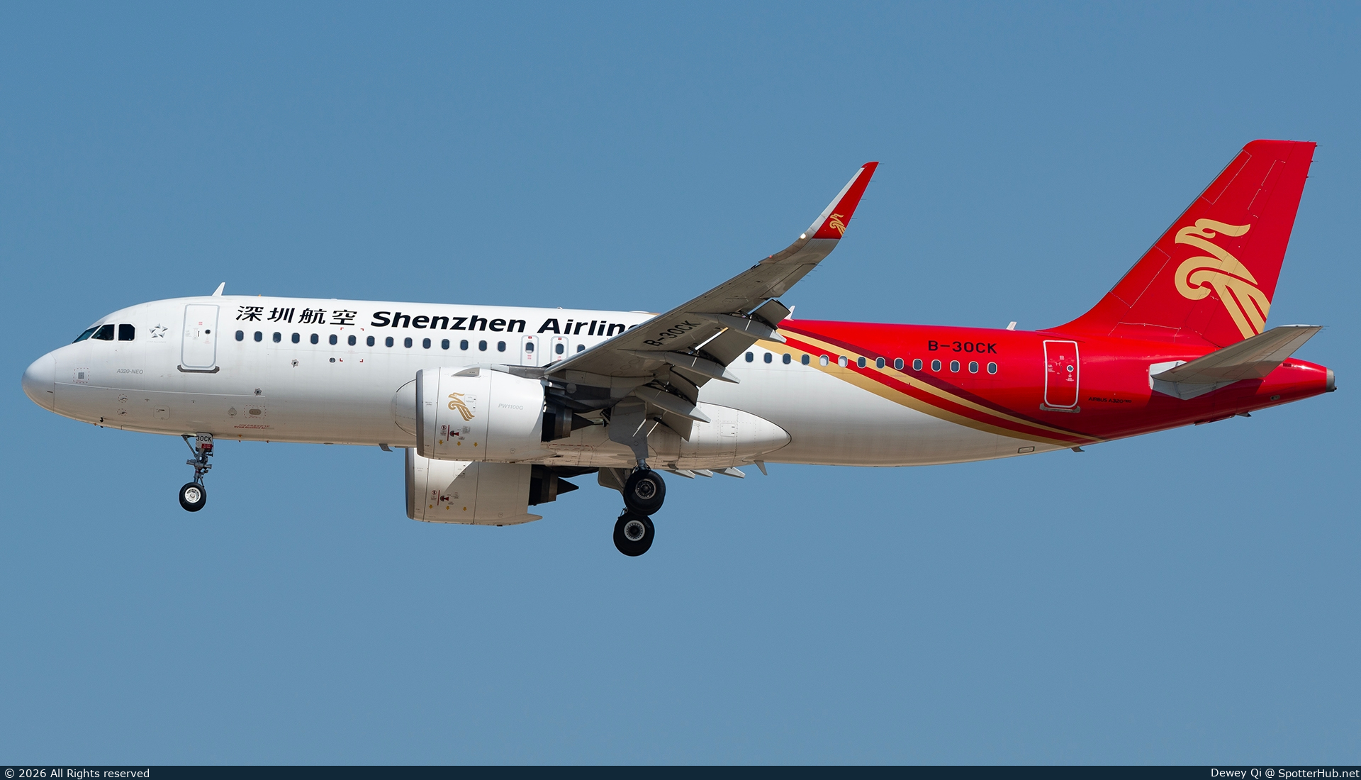 Photo of B-30CK - Airbus A320-271N operated by Shenzhen Airlines