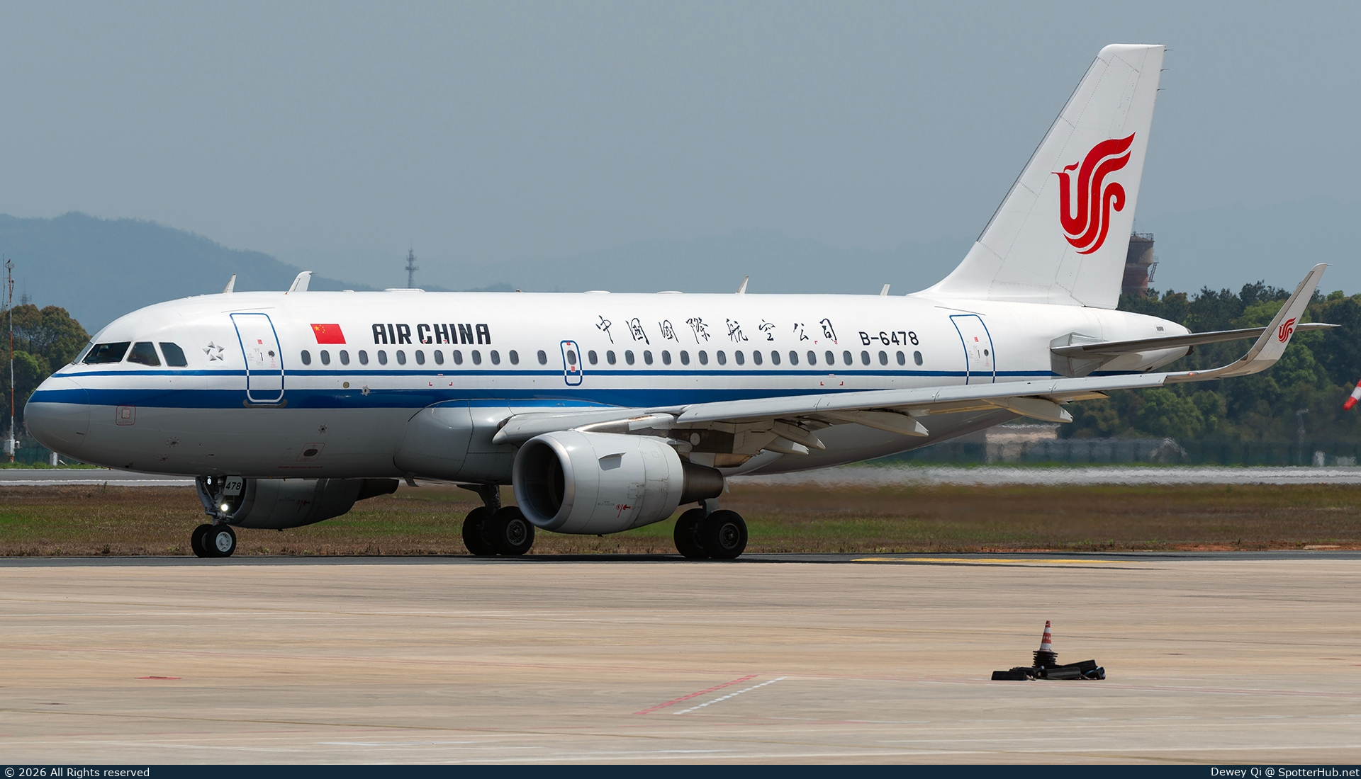 Photo of B-6478 - Airbus A319-115 operated by Air China