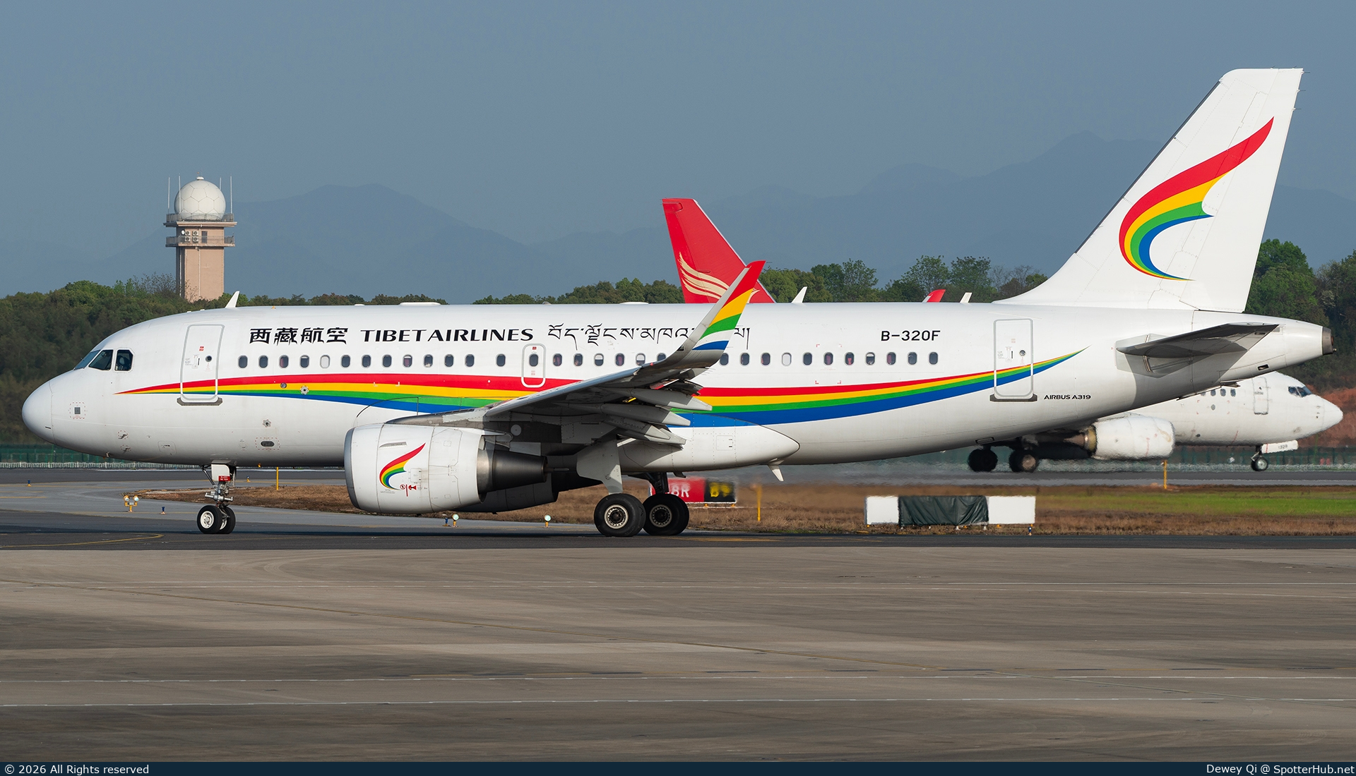 Photo of B-320F - Airbus A319-115 operated by Tibet Airlines