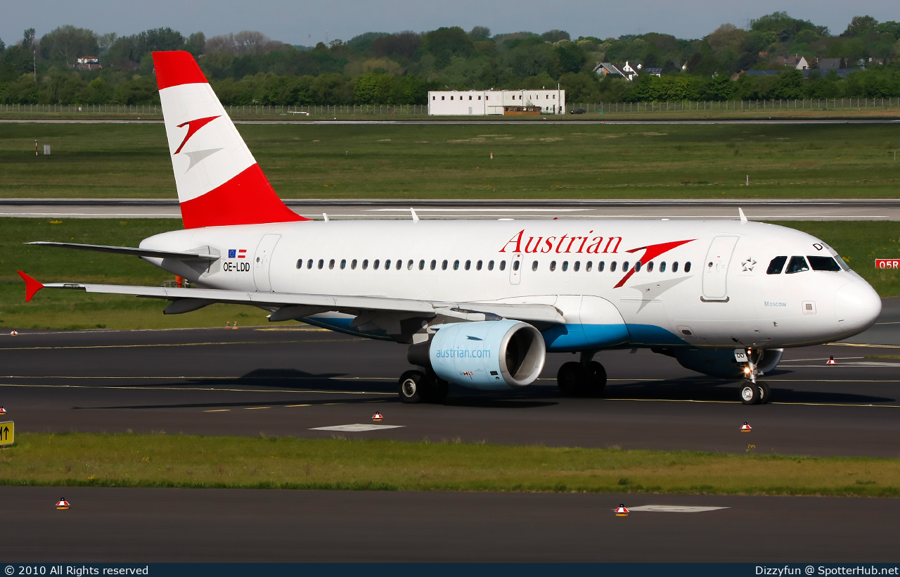 Photo of OE-LDD - Airbus A319-112 operated by Austrian Airlines