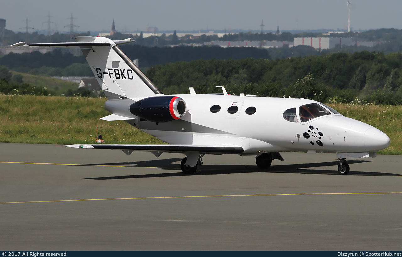 Photo of G-FBKC - Cessna 510 Citation Mustang operated by Blink Air
