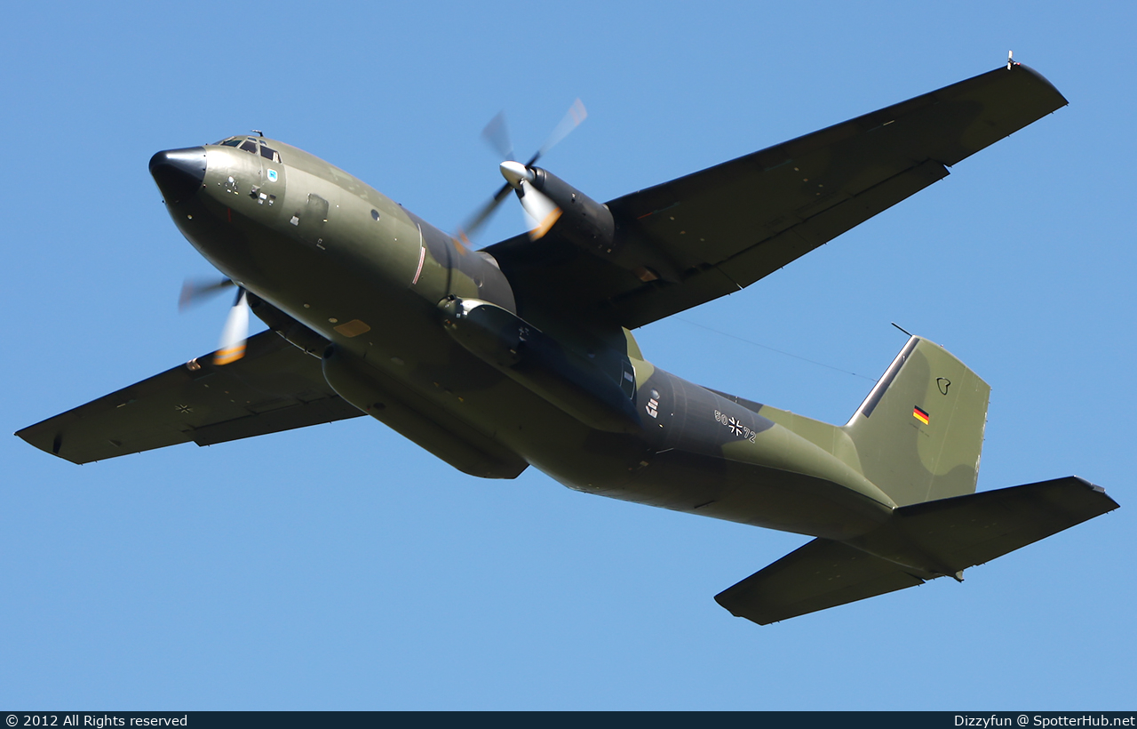 Photo of 50+72 - Transall C-160D operated by German Air Force