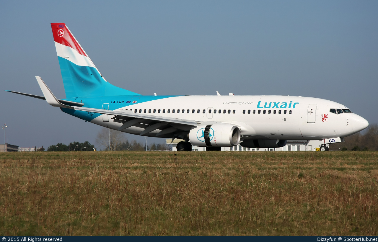 Photo of LX-LGQ - Boeing 737-7C9 operated by Luxair