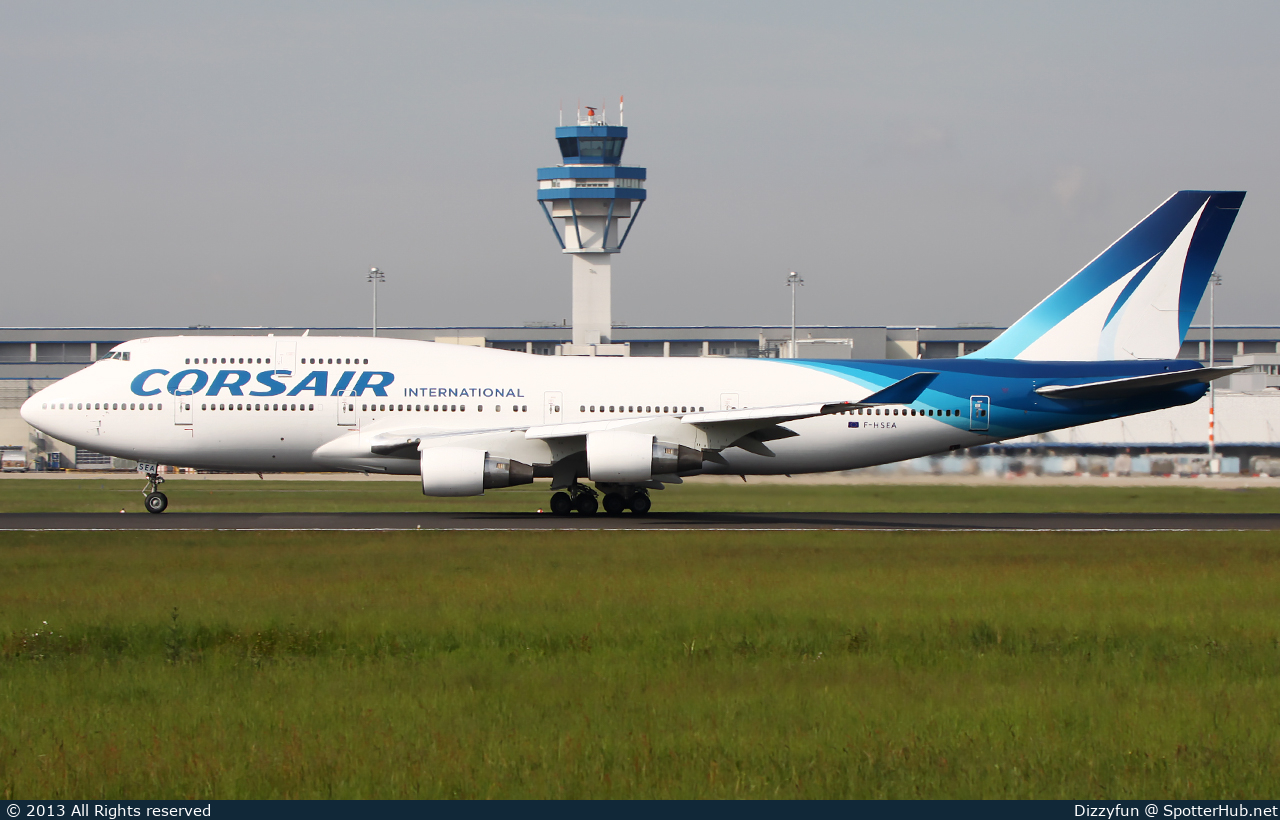 Photo of F-HSEA - Boeing 747-422 operated by Corsair