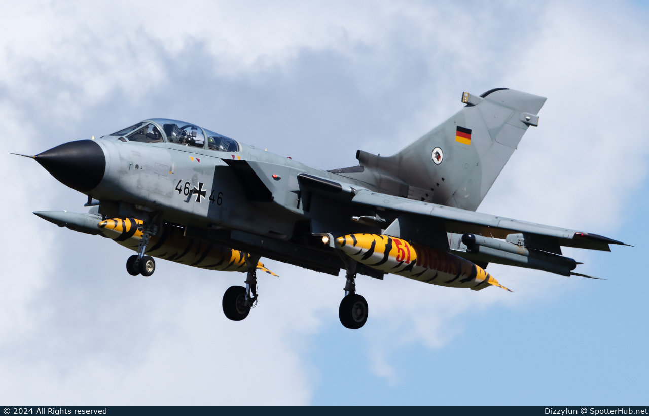 Photo of 46+46 - Panavia Tornado ECR operated by German Air Force