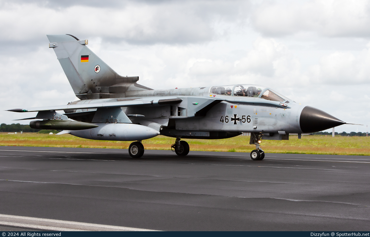 Photo of 46+56 - Panavia Tornado ECR operated by German Air Force