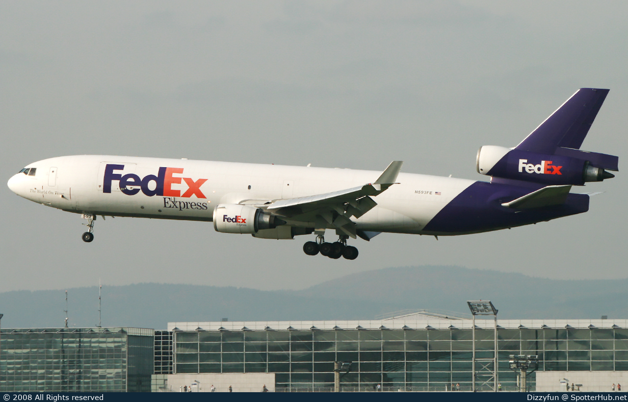 Photo of N593FE - McDonnell Douglas MD-11(F) operated by FedEx