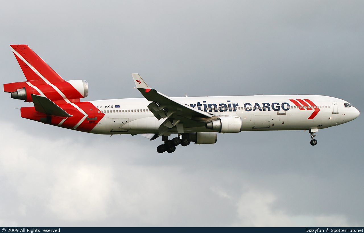 Photo of PH-MCS - McDonnell Douglas MD-11CF operated by Martinair Cargo