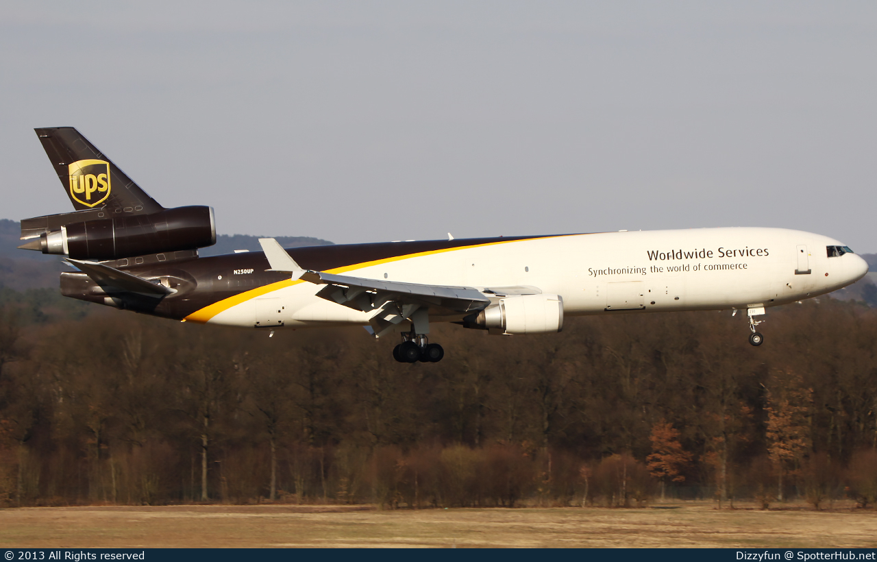 Photo of N250UP - McDonnell Douglas MD-11(F) operated by UPS United Parcel Service