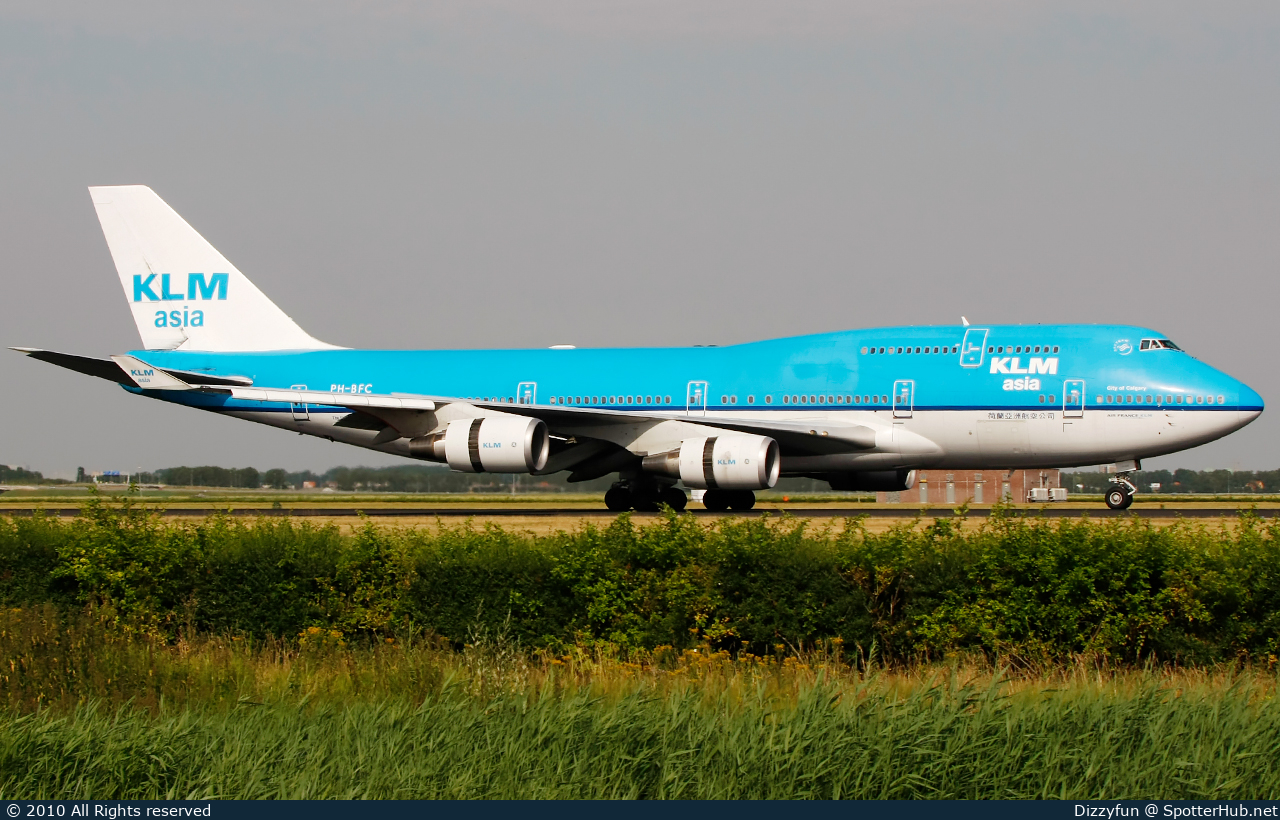 Photo of PH-BFC - Boeing 747-406(M) operated by KLM Asia