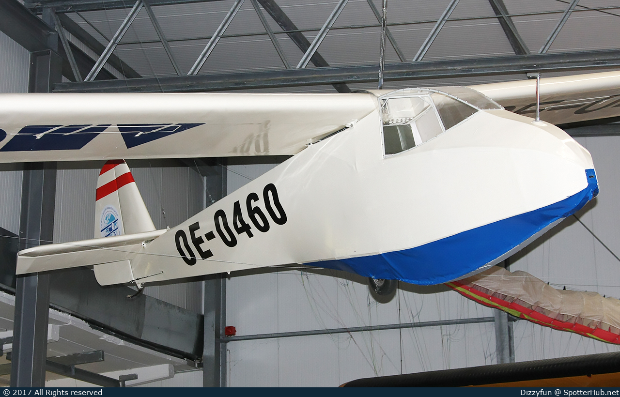 Photo of OE-0460 - Scheibe L-Spatz 55 operated by Luftfahrt Museum Laatzen
