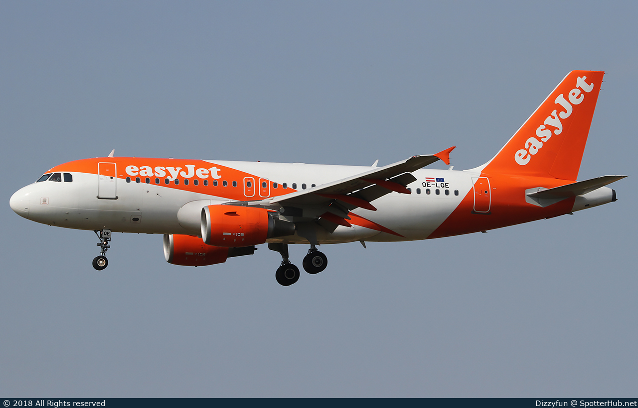 Photo of OE-LQE - Airbus A319-111 operated by easyJet Europe