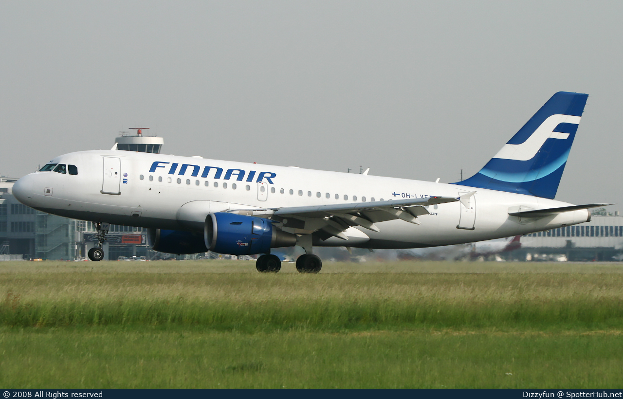 Photo of OH-LVF - Airbus A319-112 operated by Finnair