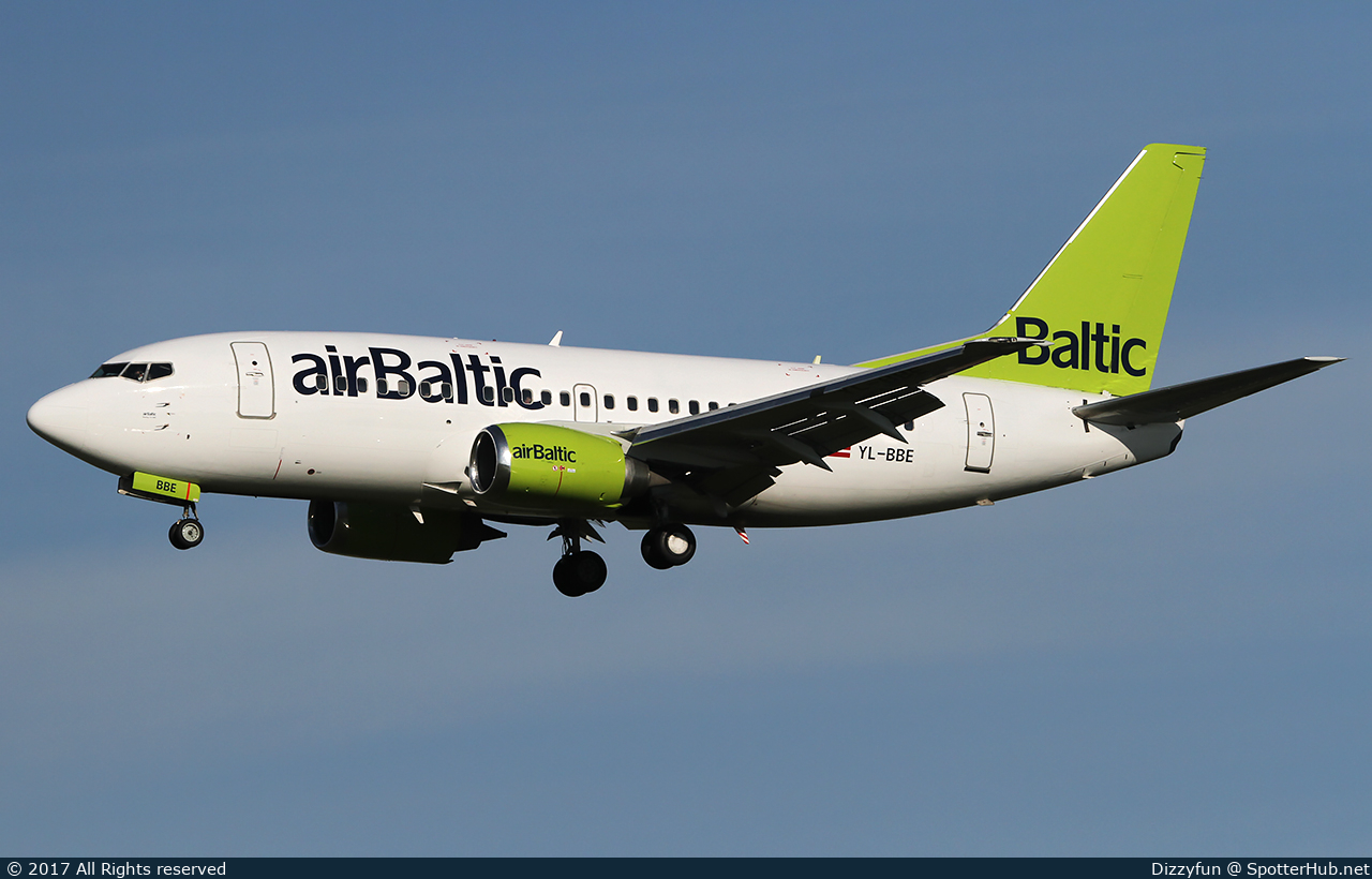Photo of YL-BBE - Boeing 737-53S operated by airBaltic