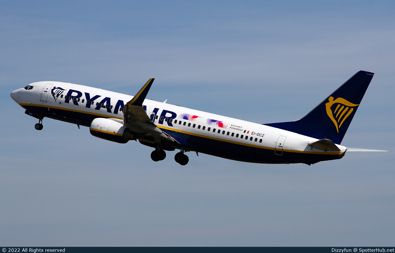 Photo of EI-DCZ - Boeing 737-8AS operated by Ryanair