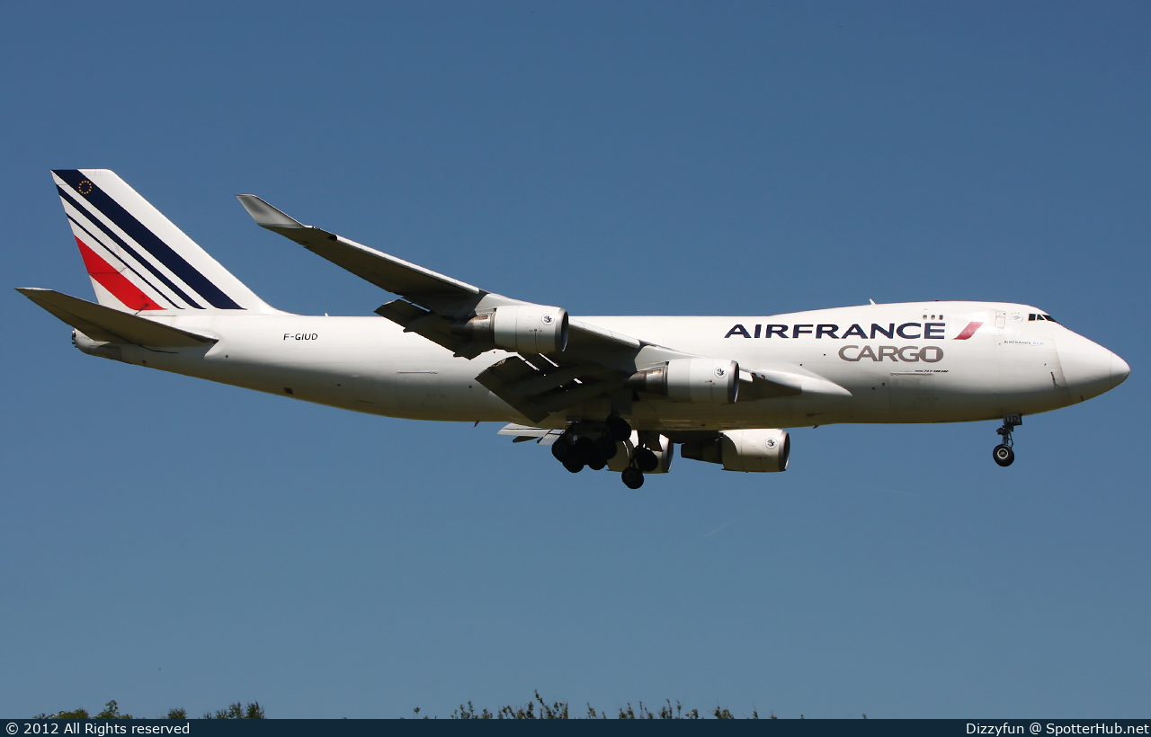 Photo of F-GIUD - Boeing 747-428F(ER) operated by Air France Cargo