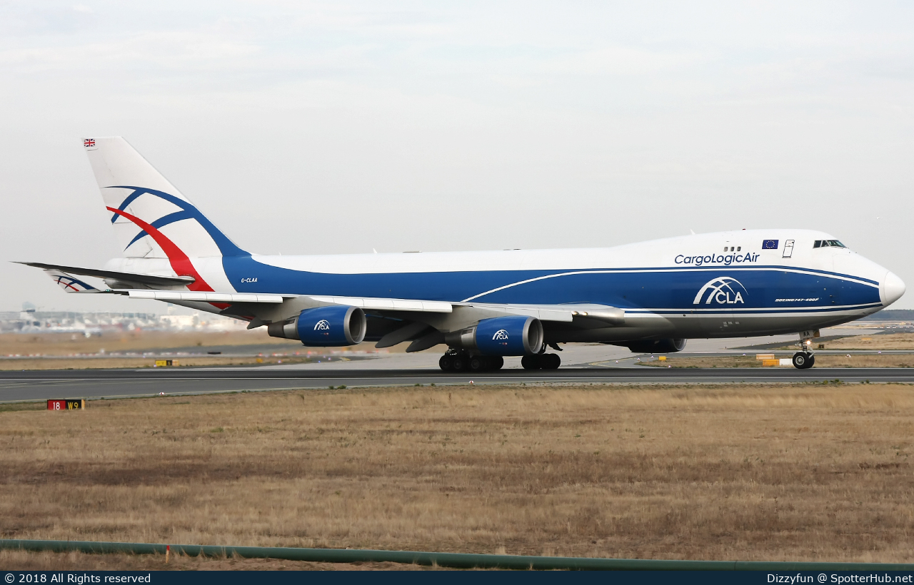 Photo of G-CLAA - Boeing 747-446F operated by CargoLogicAir