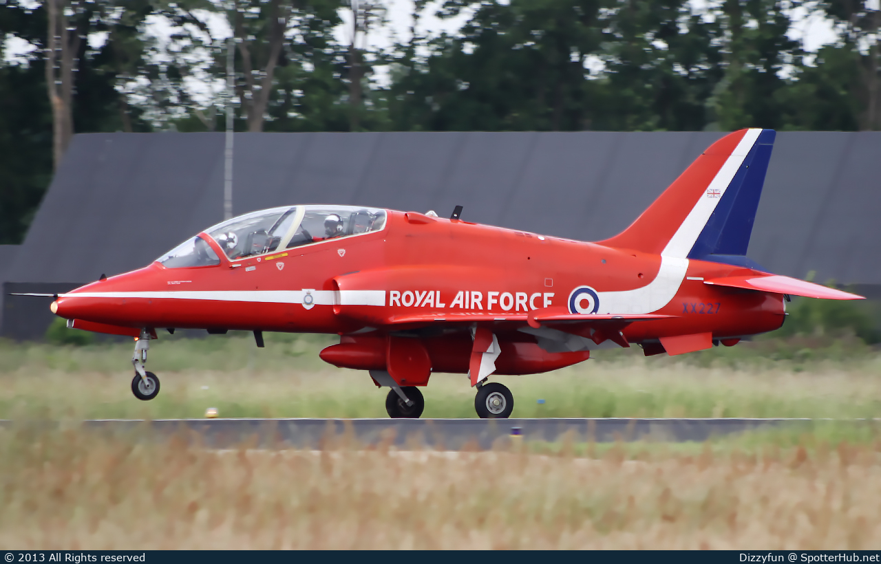 Photo of XX227 - British Aerospace Hawk T1A operated by Royal Air Force