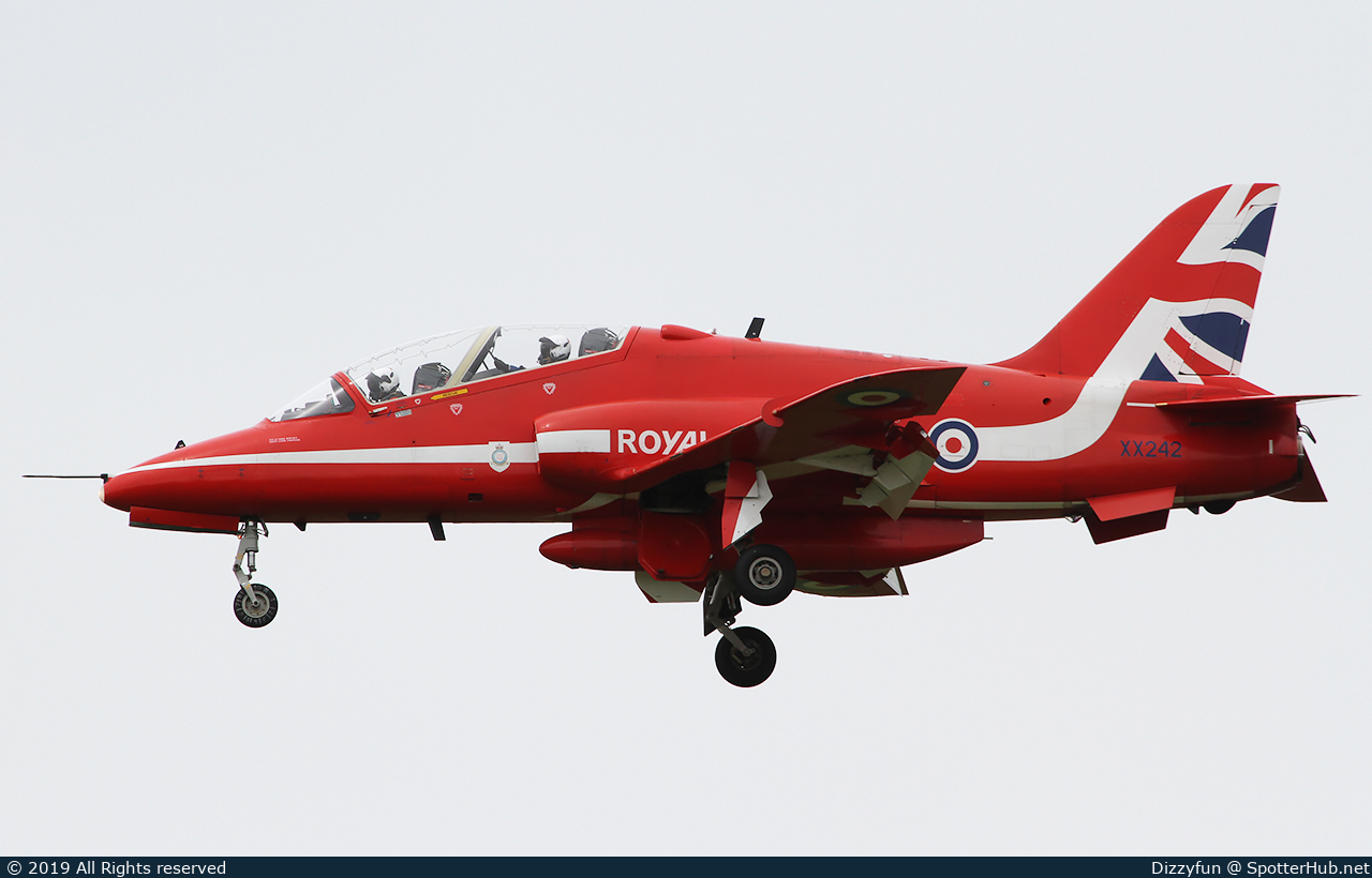 Photo of XX242 - British Aerospace Hawk T1 operated by Royal Air Force