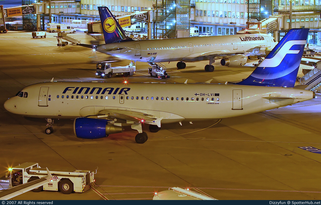 Photo of OH-LVI - Airbus A319-112 operated by Finnair