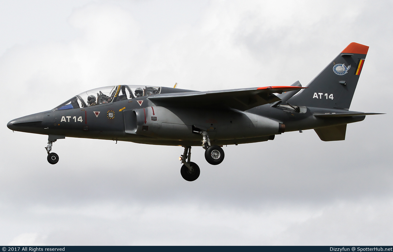 Photo of AT-14 - Dassault-Breguet-Dornier Alpha Jet 1B+ operated by Belgian Air Force