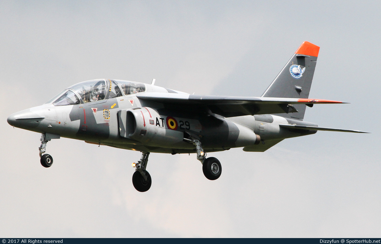 Photo of AT-29 - Dassault-Breguet-Dornier Alpha Jet 1B+ operated by Belgian Air Force