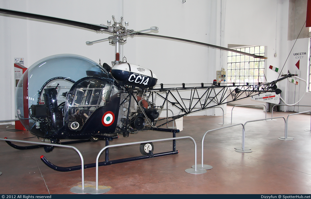 Photo of MM80483 - Agusta-Bell 47G-3B-1 operated by Italian Police - Carabinieri