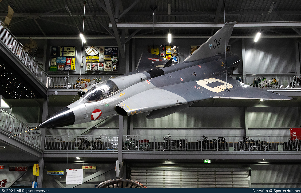 Photo of 04 - Saab J 35Ö Mk.II Draken operated by Austrian Air Force