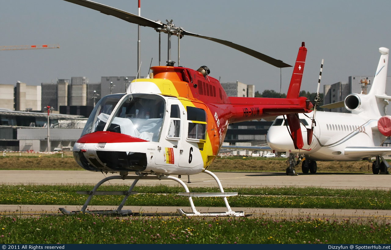 Photo of HB-XUW - Agusta-Bell AB-206B JetRanger III operated by BB Heli