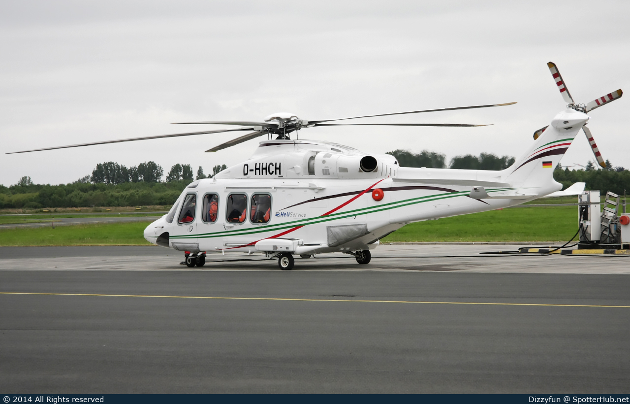 Photo of D-HHCH - AgustaWestland AW139 operated by Heli Service International