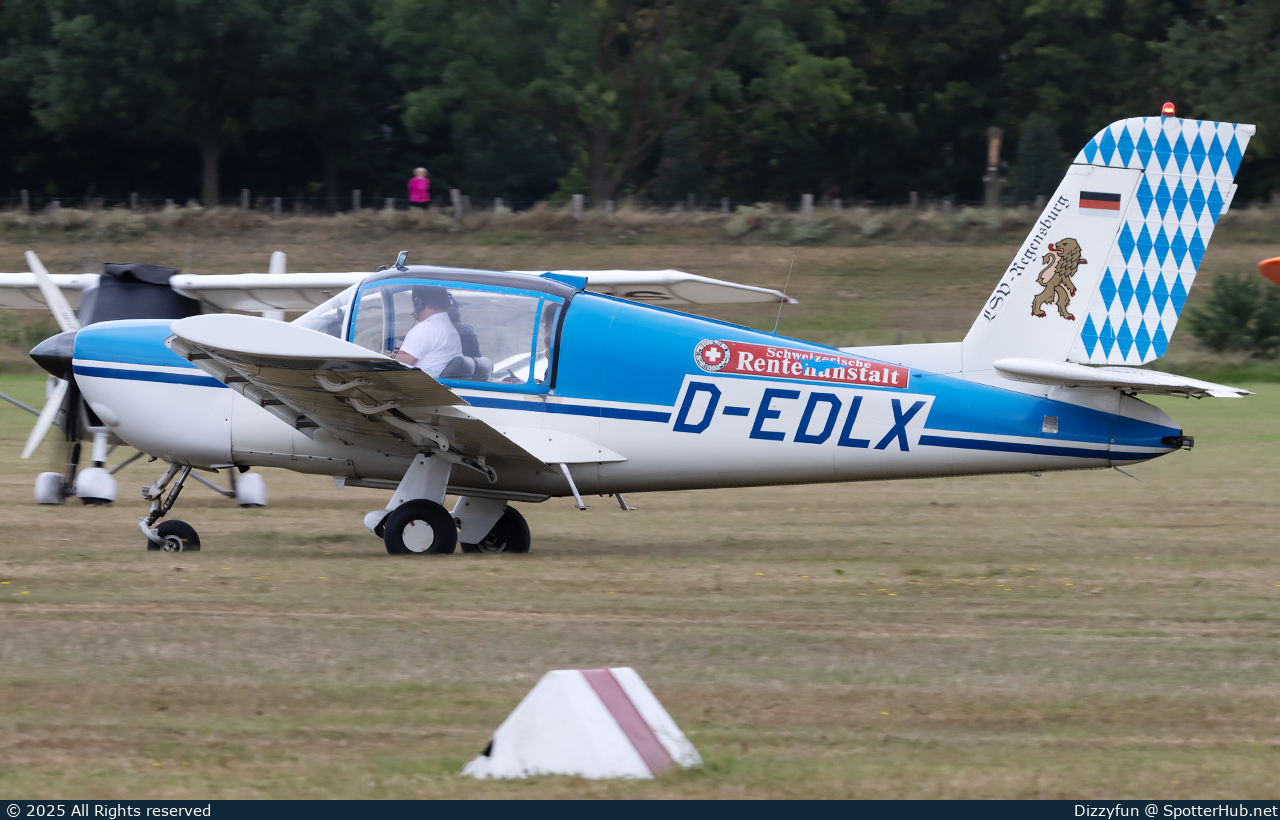Photo of D-EDLX - SOCATA Rallye 180TD operated by Luftsportverein Regensburg
