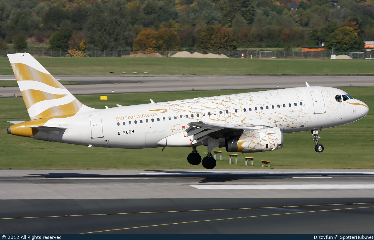 Photo of G-EUOH - Airbus A319-131 operated by British Airways