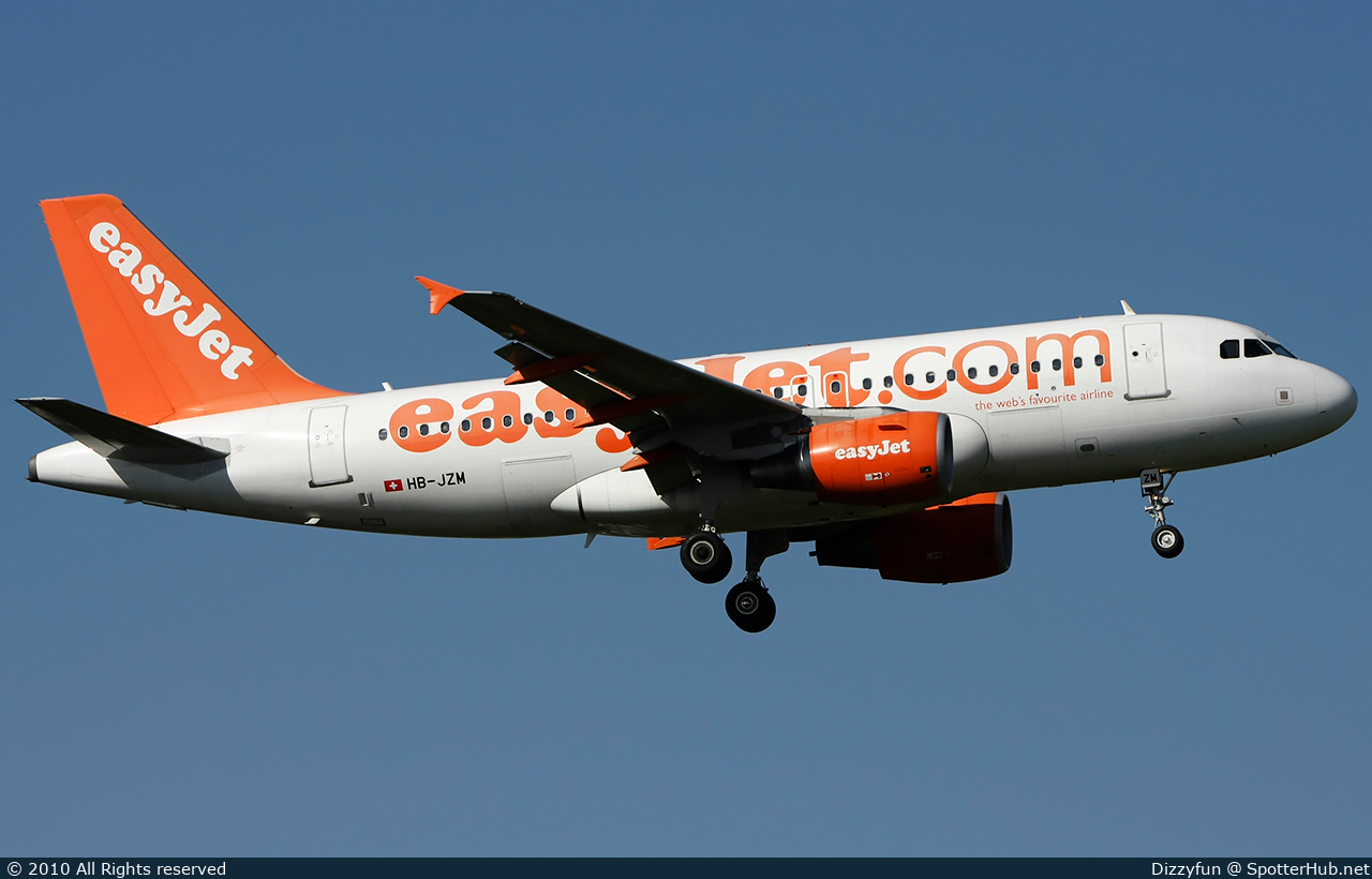 Photo of HB-JZM - Airbus A319-111 operated by easyJet Switzerland