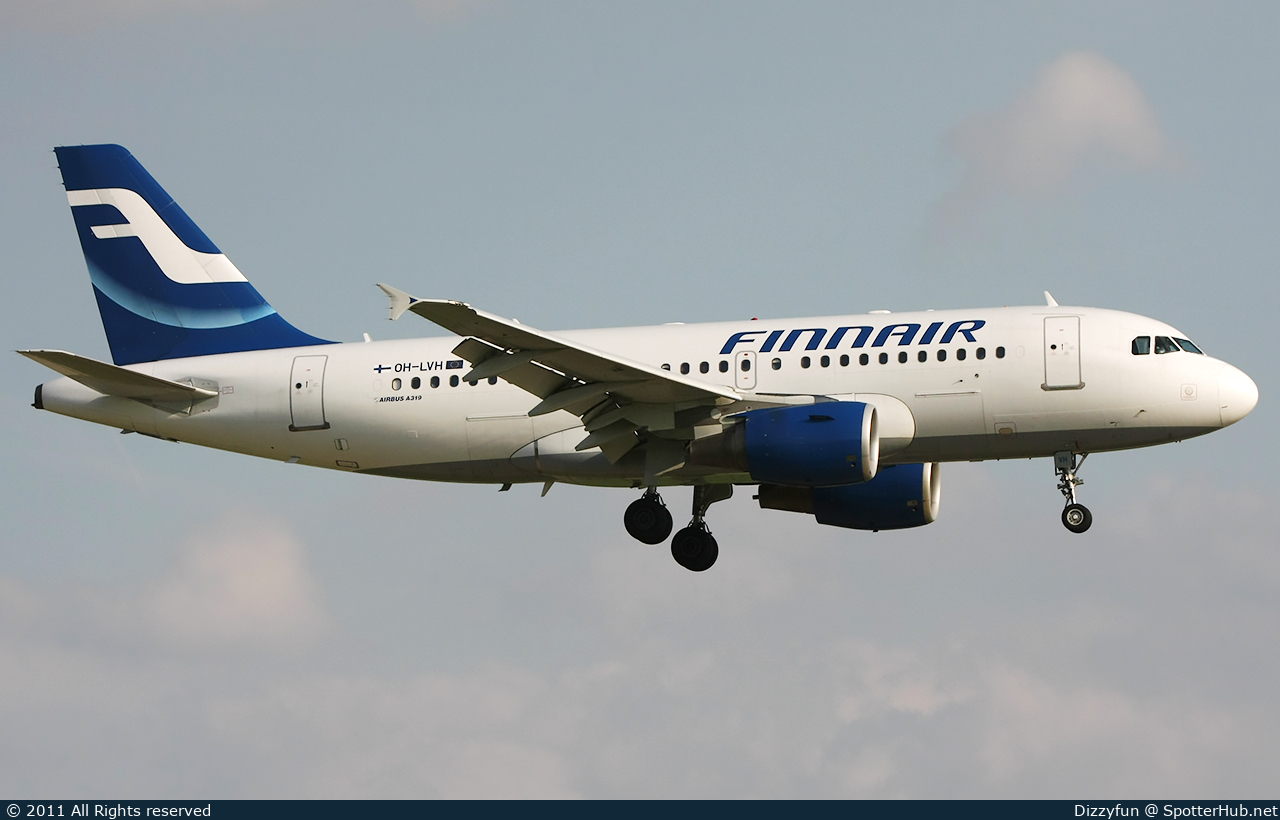 Photo of OH-LVH - Airbus A319-112 operated by Finnair